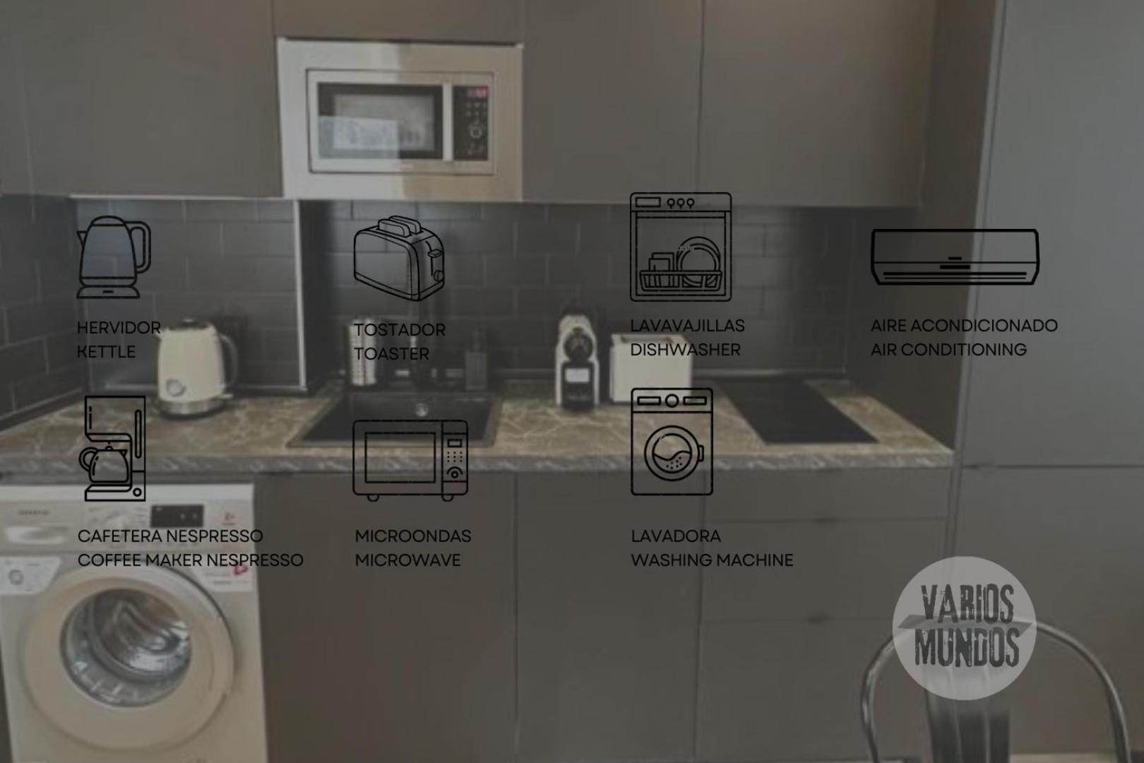 Central Apt De 2Hab Para 5Pax En Calle Silva E2 Мадрид Екстер'єр фото